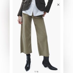 Andi Raw Hem Crop Wide Leg Jeans
rag & bone